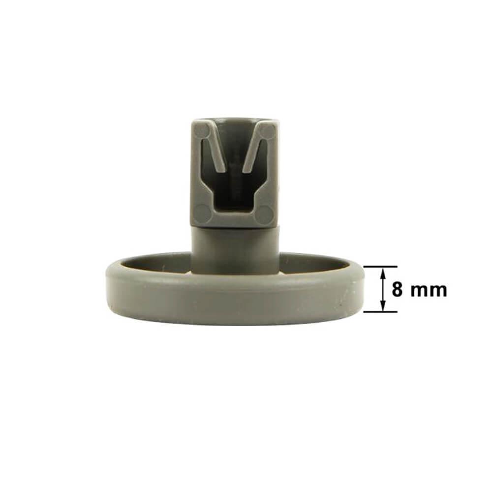8X Lower Bottom Basket Wheel For Dishlex electrolux WDF902WA 52C850WK Sparesbarn