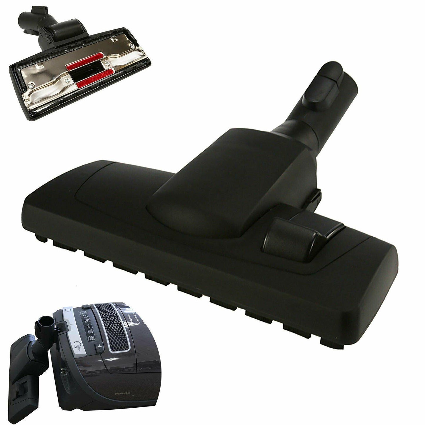 Combo Locking Floor head Brush Tool 35mm For Miele S4 S5 S4000 S5000 Cat & Dog Sparesbarn