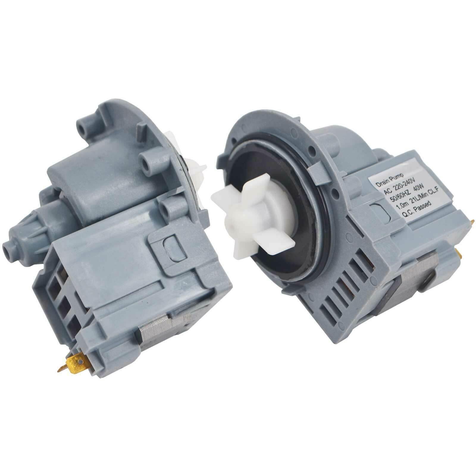 2x Washing Machine Drain Pump for Whirlpool ADP6000 ADP5000IX ADP6000IX Sparesbarn