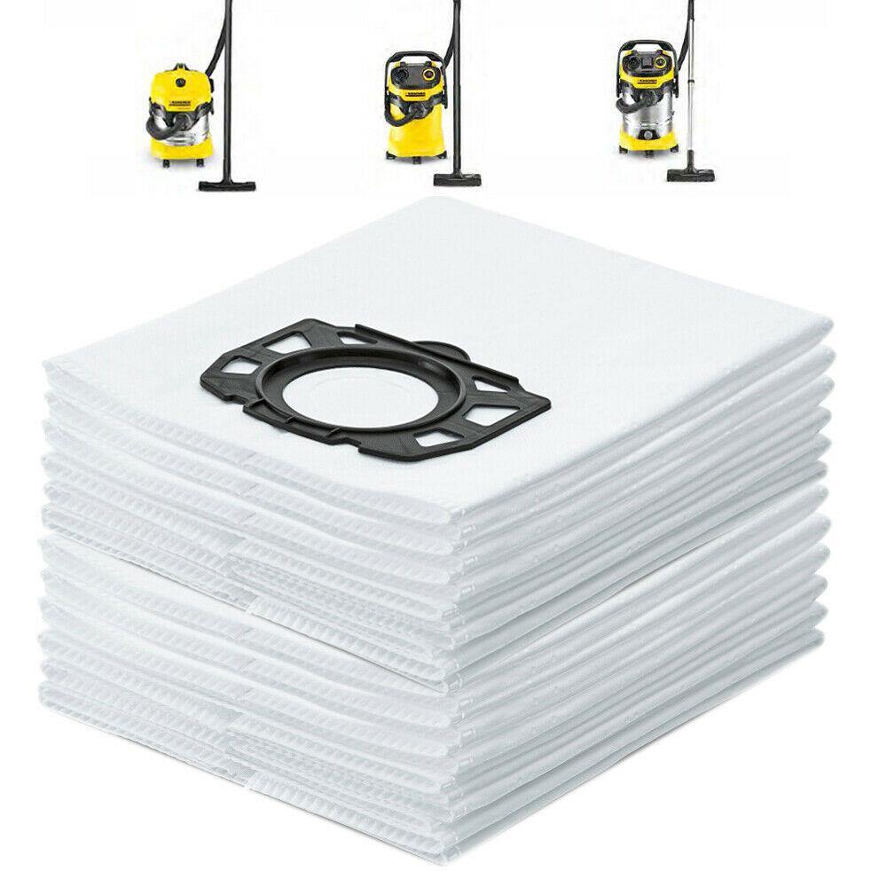 18X Fleece Filter Bag For Karcher MV5 WD4 Premium WD5 Premium Vacuum Cleaner Sparesbarn