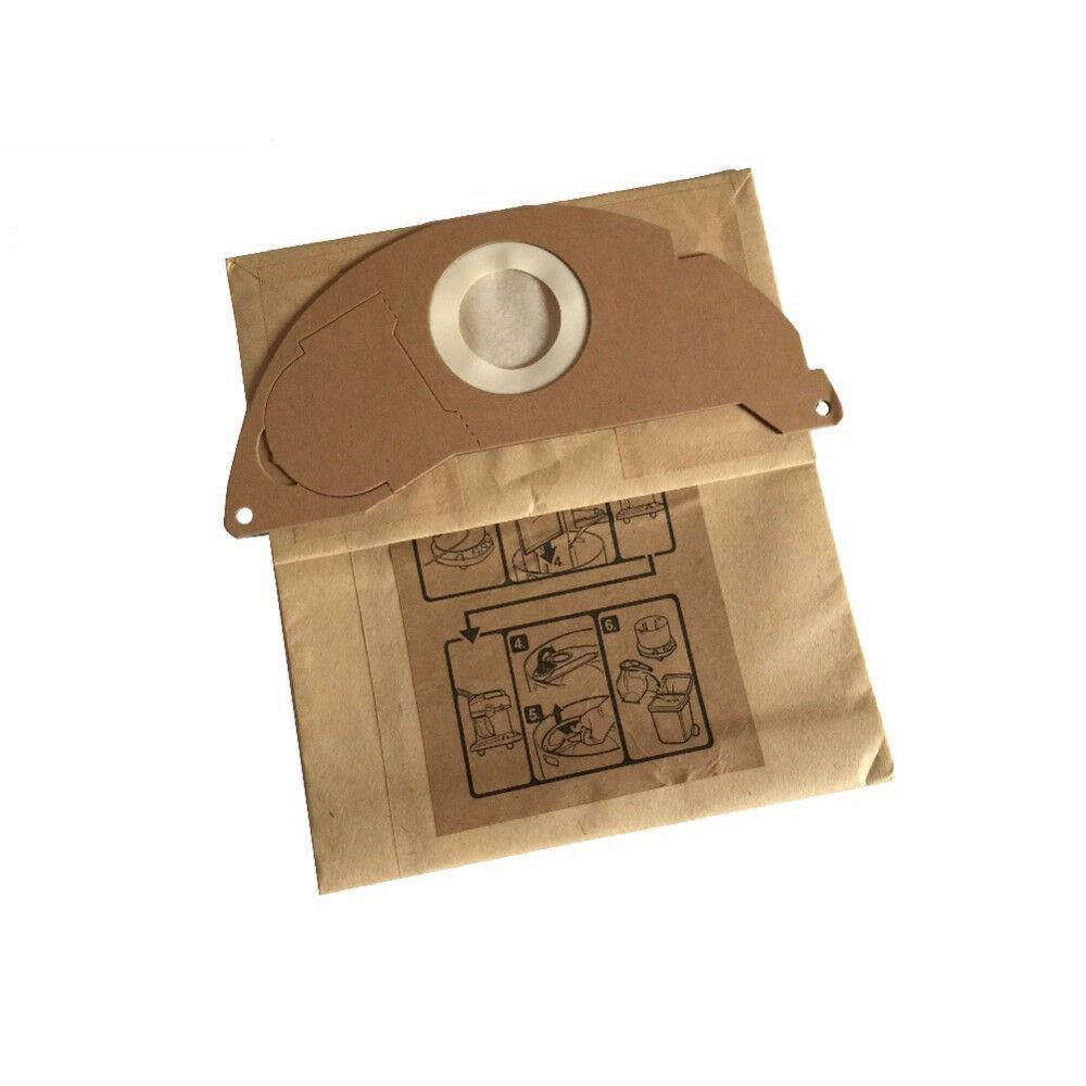 12X Vacuum Cleaner Paper Dust Bags For Karcher A2024pt A2054Me CCC WD2.250 CCC Sparesbarn