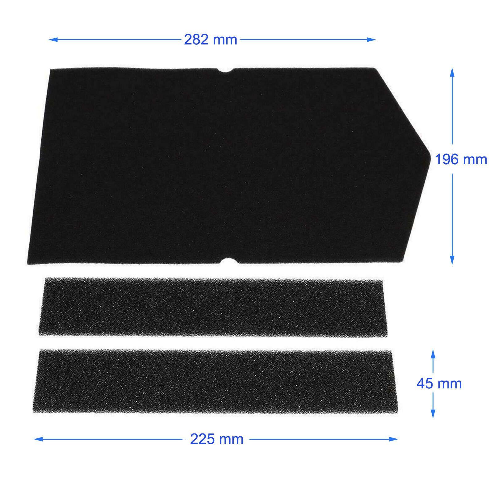 2X Tumble Dryer Foam Filter For Miele T8000WP T8626WP T8627WP T8826WP 06057930 Sparesbarn