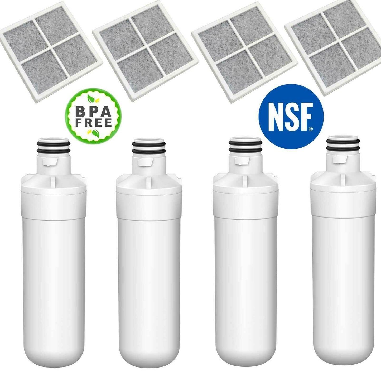 Refrigerator Water Filter with Air Filter for LG MDJ64844601 ADQ74793501 AU Sparesbarn