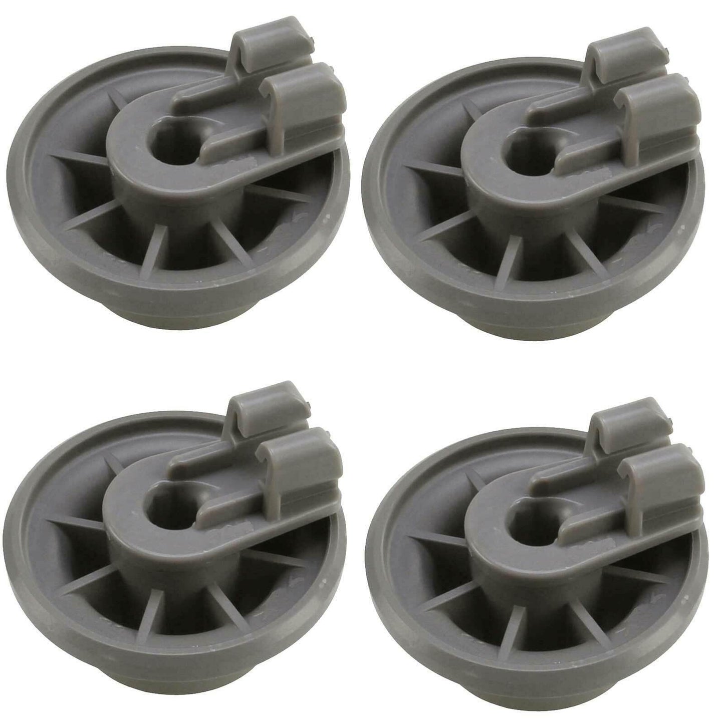4X Dishwasher lower backet wheels for Bosch 611475 SBI69M15AU21 SMS68M22AU86 Sparesbarn
