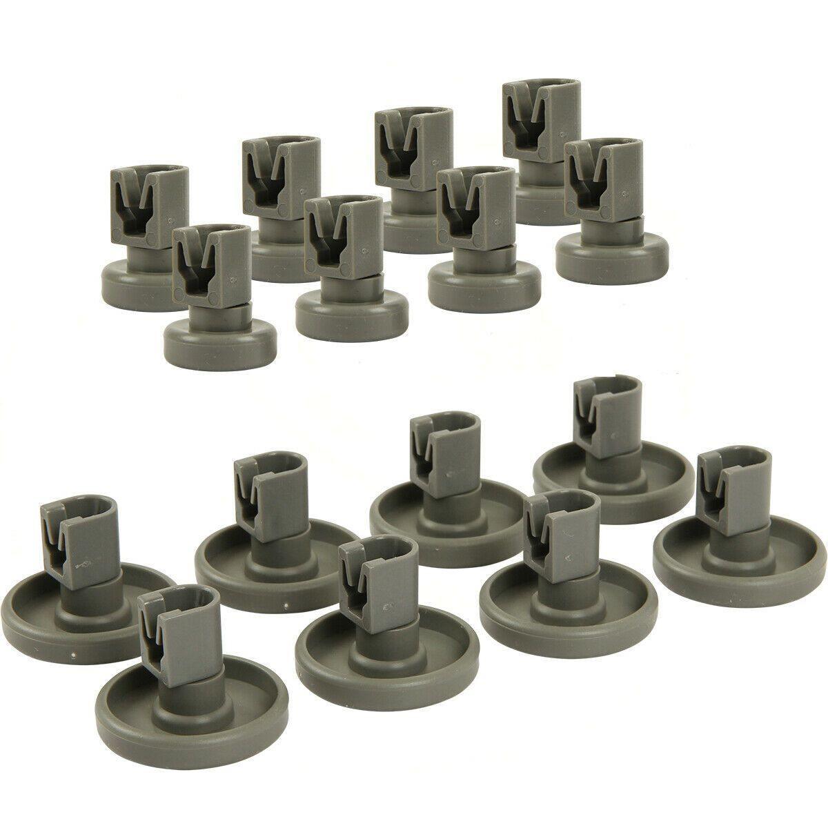 8 x Upper+ 8 x Lower Basket Wheel For Westinghouse 901 WDF901 WDF901SA 911915304 Sparesbarn