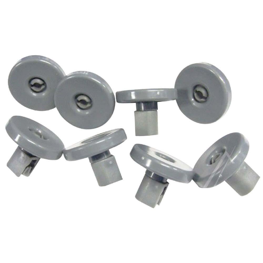 8X Lower Basket Wheels For Dishlex Dishwasher WDF90IWA SB916SK SB916WK DSF6205W Sparesbarn