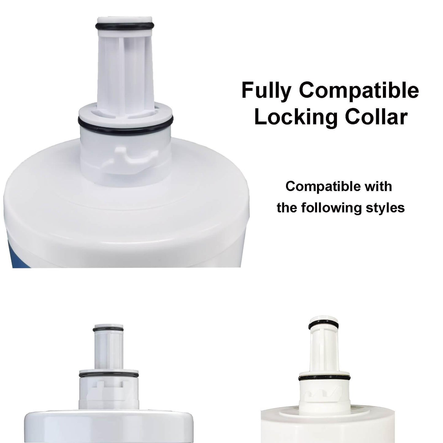 2X Compatible Water Filter For Samsung RFG23UEBP RFG23UERS SRF639GDSS Sparesbarn