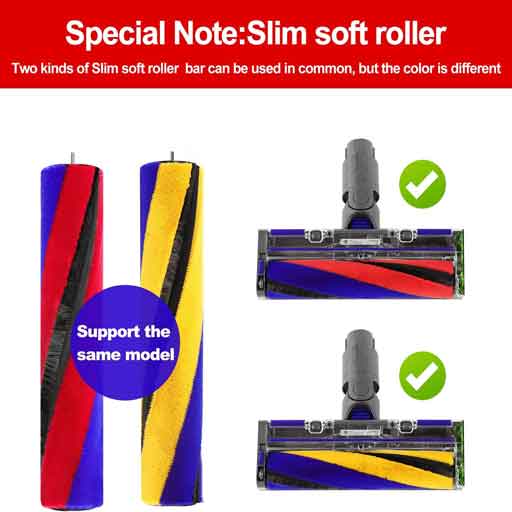 Dyson V8 Slim V10 Slim Digital slim Roller Brush Bar - Sparesbarn