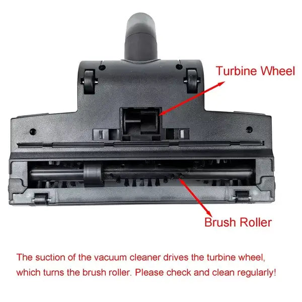 32 - 38mm Vacuum Turbo Brush Head Floor Nozzle Sparesbarn