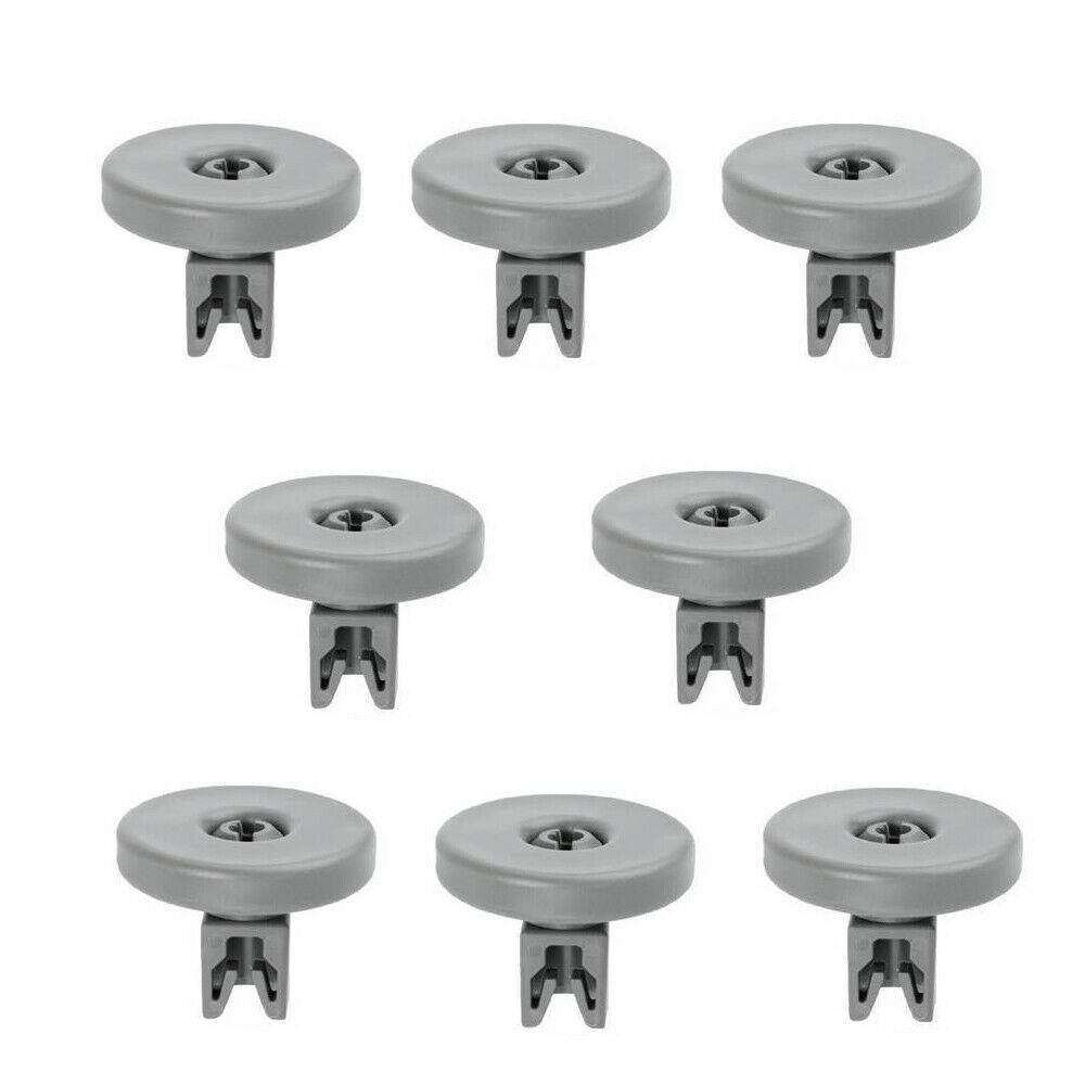 8X Lower Dishwasher Basket Wheel For Electrolux ESI6142X ESI6160 ESI616K Sparesbarn