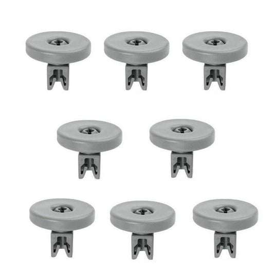 8X Lower Dishwasher Basket Wheel For Electrolux ESI6142X ESI6160 ESI616K Sparesbarn