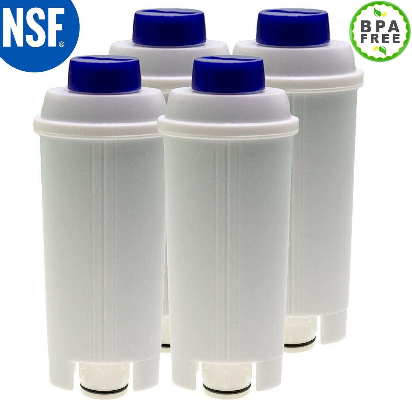 4 x Coffee Water Impurity Filter For Delonghi DLSC002 Premium SER 3017 SER3017 Sparesbarn