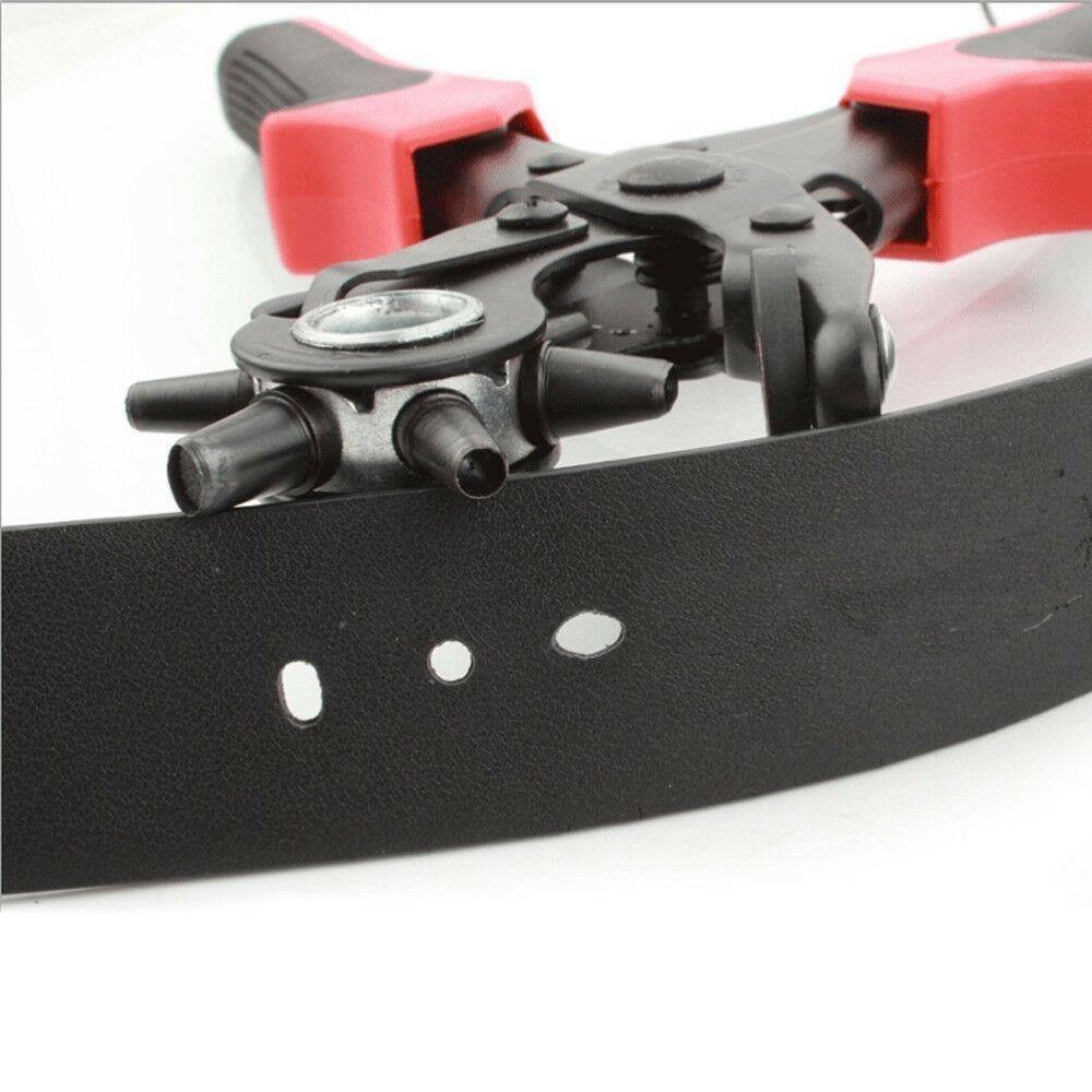 Multi-Size Hole Puncher Punch Plier And 100pcs Eyelets Eye Let Craft Tool AU Sparesbarn