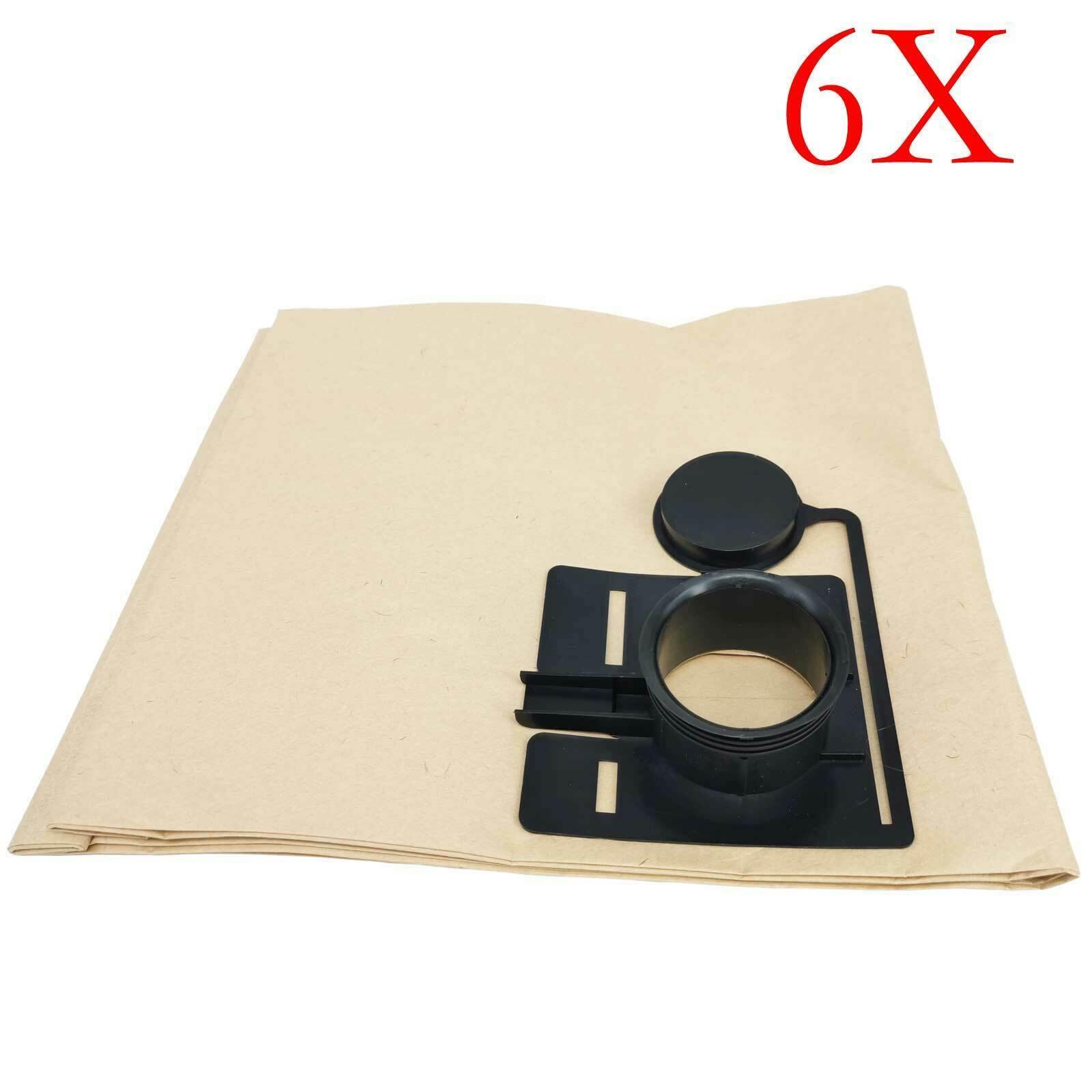 6X Synthetic filter bag For Festool FIS-CT 33/5 CTL-33 CT-33 CT33E 452971 452970 Sparesbarn