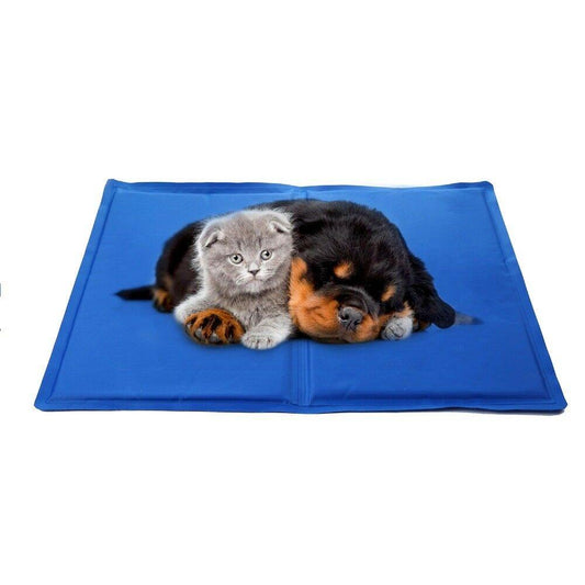 Pet Cooling Mat Gel Mats Bed Cool Pad Puppy Cat Non-Toxic Beds Sparesbarn