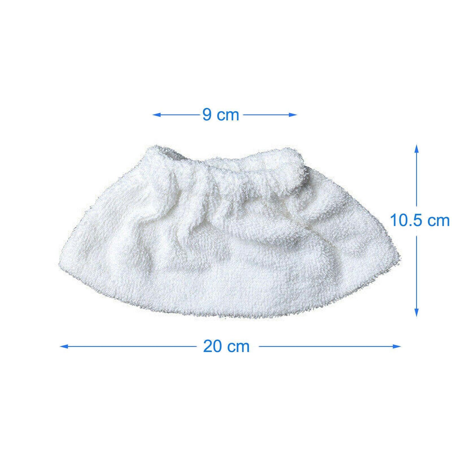 6X Steam Cleaner Terry Cloth Cover Pad For Karcher Puzzi 10/1 Puzzi 30/4 SG 4/4 Sparesbarn