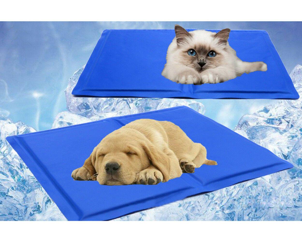 Pet Cooling Gel Mat Non-Toxic Summer Cool Pad Dog Cat Bed Sparesbarn