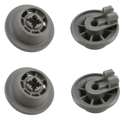 4X Dishwasher lower basket wheel For Bosch Neff 611475 SMS68M02AU23 SMS63M08AU4 Sparesbarn