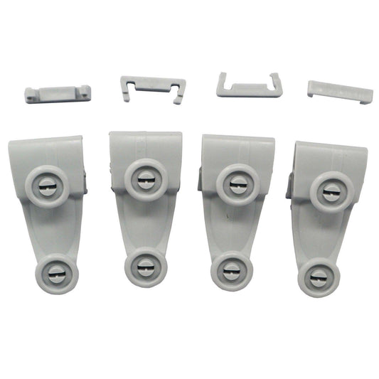 4 X Dishwasher Top Basket Roller For Simpson 52B850WH*01 52B870SJ*05 52B890WJ*02 Sparesbarn