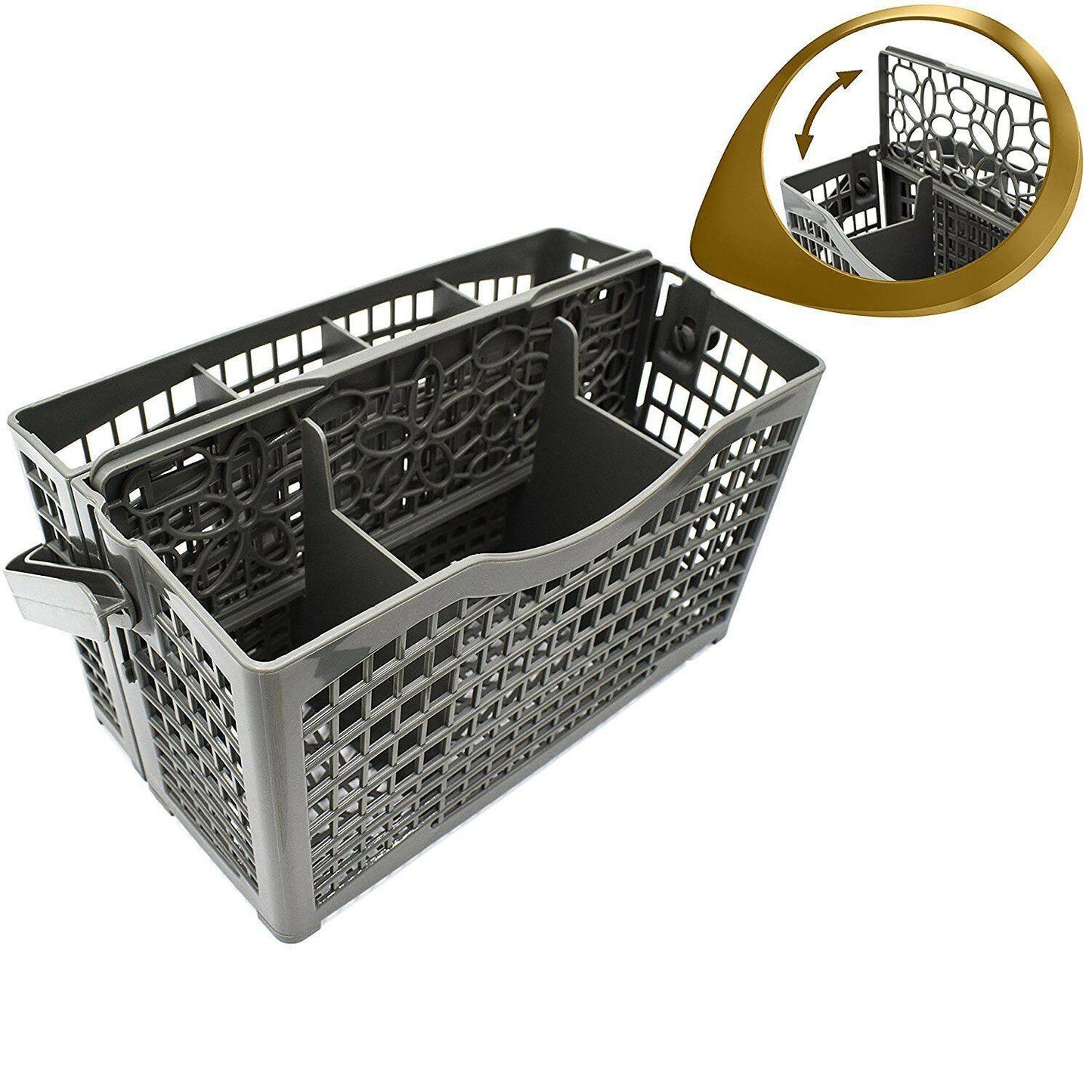 2 In 1 Dishwasher Cutlery Basket Cage For Omega DW101WA DX101WA ODW101W Sparesbarn