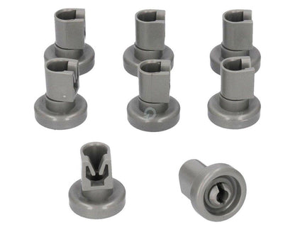 8X Dishwasher Top Upper Basket Wheel For Dishlex Simpson 50286967-00/0 AU Sparesbarn