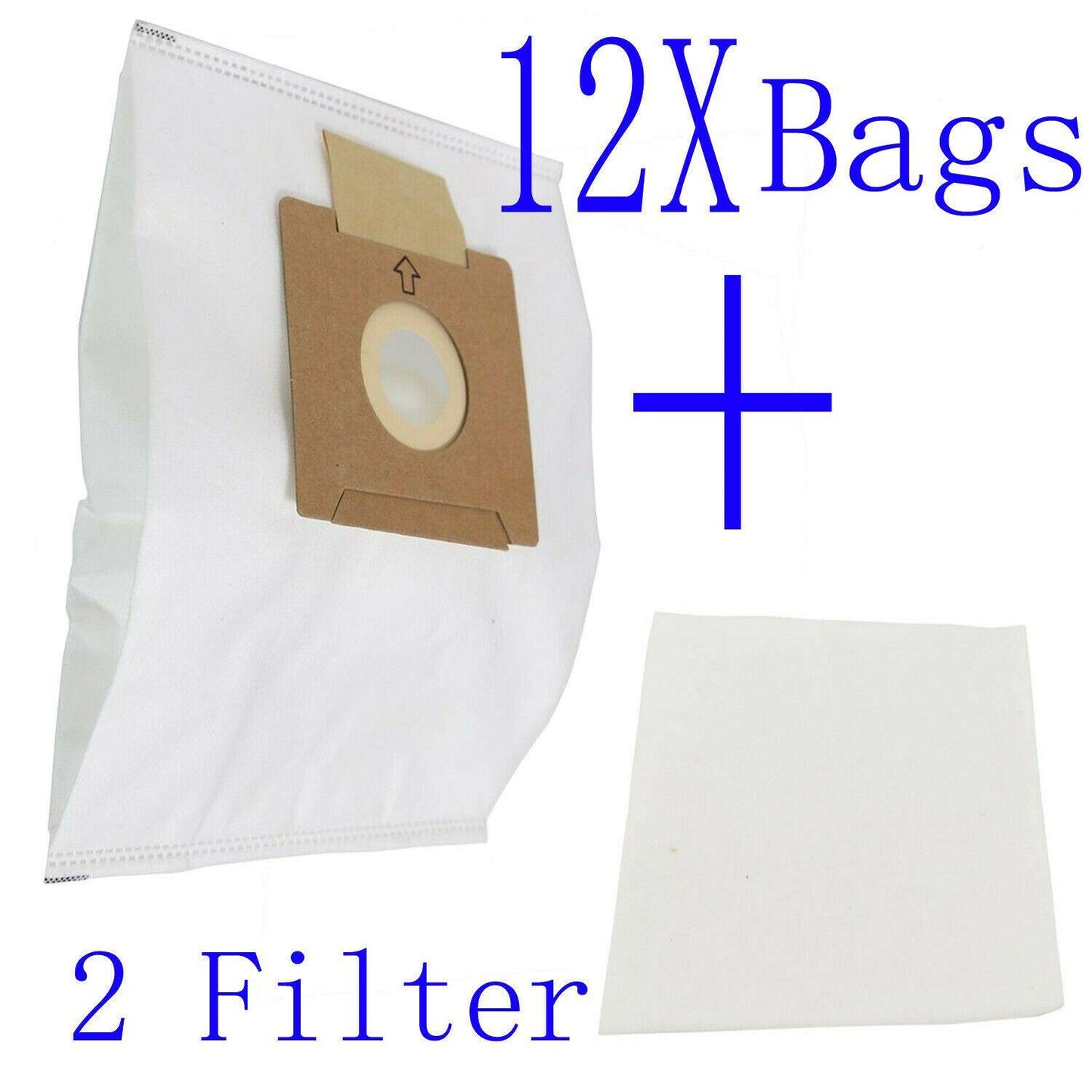 12 Vacuum Dust Bags For Wertheim W2000 Cat & Dog 32440298 Sparesbarn