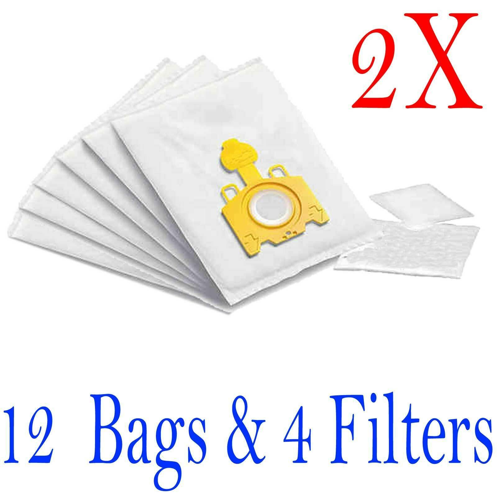 Synthetic bags & Filters For Miele Type KK 10123260 HyClean Vacuum Cleaner Sparesbarn
