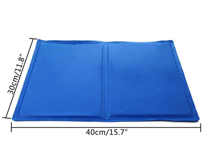 5 Size Cool Gel Mat Non-Toxic Cat Dog Bed Cooling Pad Dissipate Heat Keep Cooler Sparesbarn