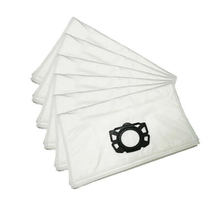 6X Vacuum Dust Bag For Karcher Wet Dry 1800W MV 5 Premium WD 5 1.348-236.0 Sparesbarn