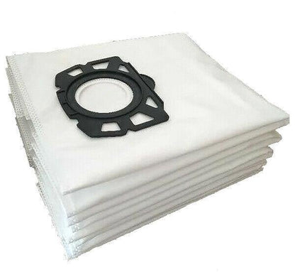 6X Vacuum Cleaner Fleece Filter Bag For Karcher MV4 MV 5 MV Vacuum 6 2.863-006.0 Sparesbarn