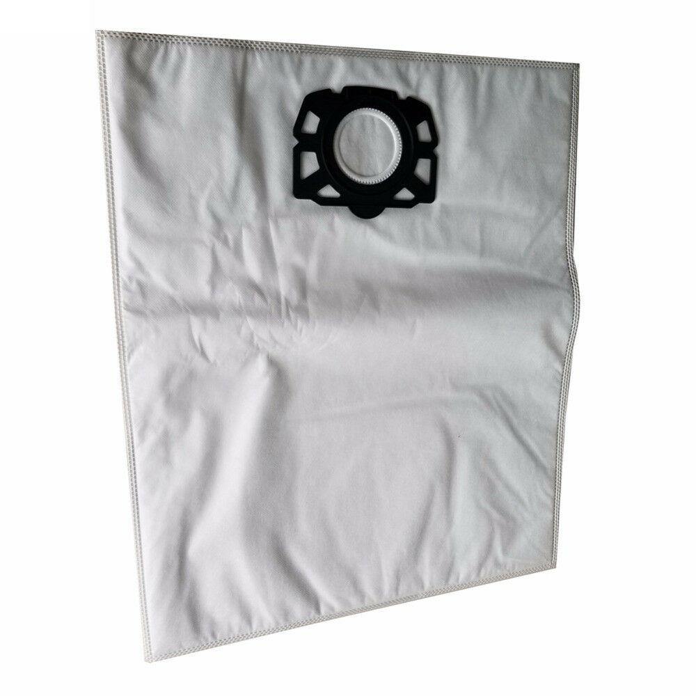 6X Fleece Filter Bags Replacement for Karcher WD4, WD5, WD5/P Wet & Dry Vacuums Sparesbarn