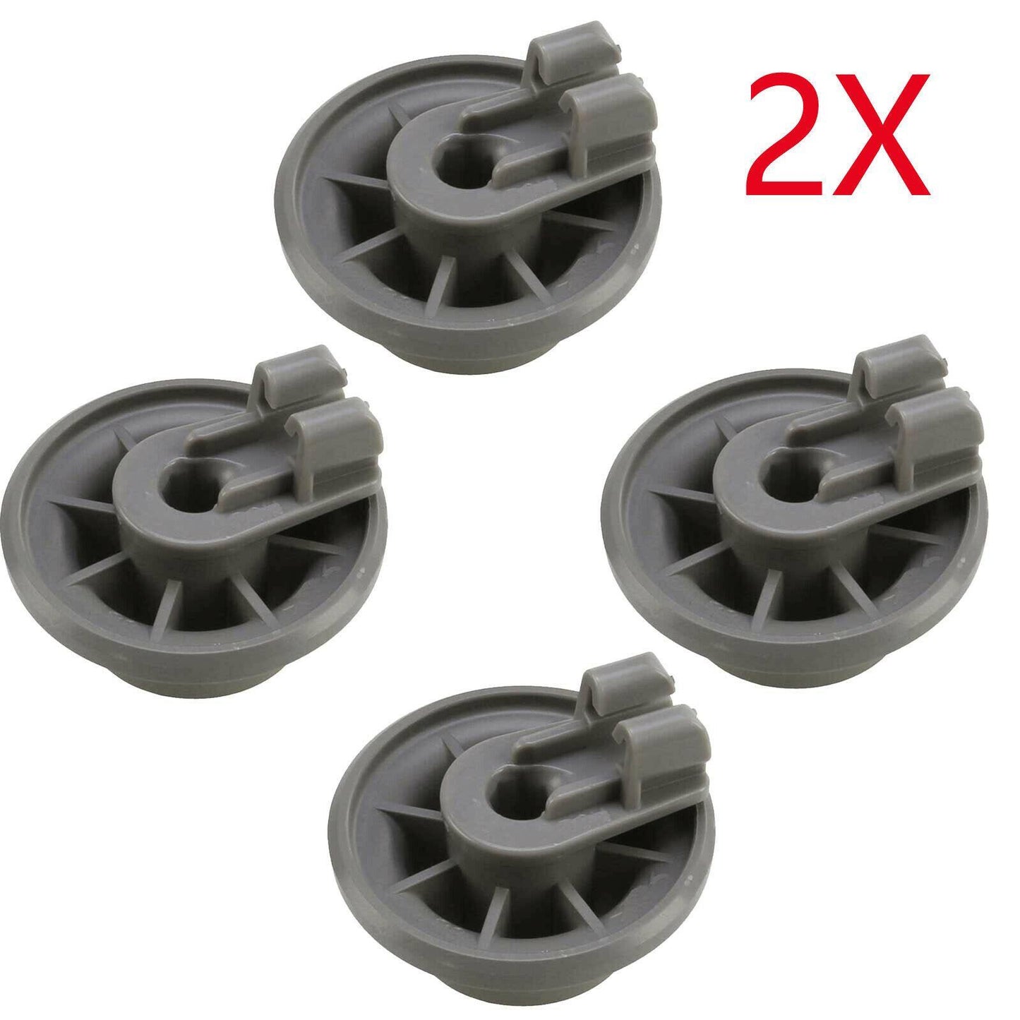 8X Dishwasher lower basket Roller For Bosch SGI55M05AU70 SGI4705AU30 SE56T590AU0 Sparesbarn