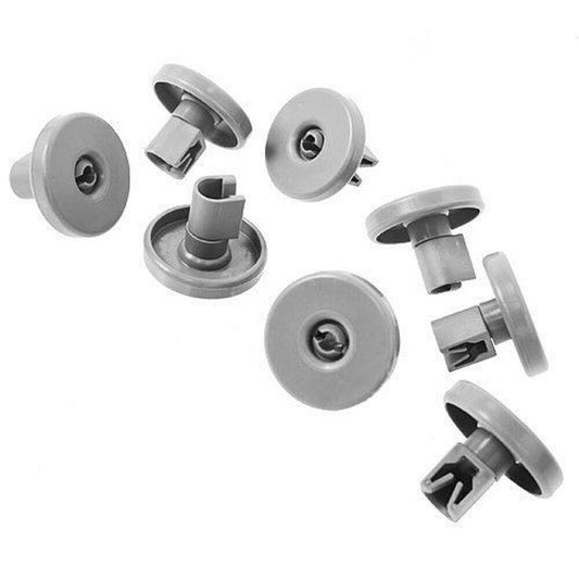 8X Lower Basket Wheels Kit For Dishlex electrolux DSF6105X DSF6105W Sparesbarn