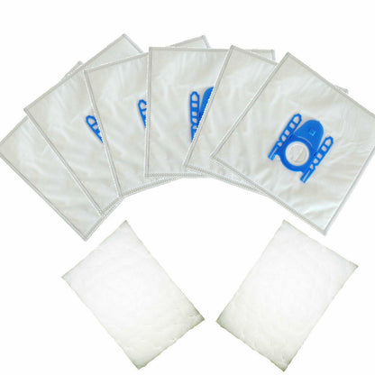 6X Vacuum Cleaner Bags & 2 Filters Type G For Bosch PowerProtect Dust Sparesbarn