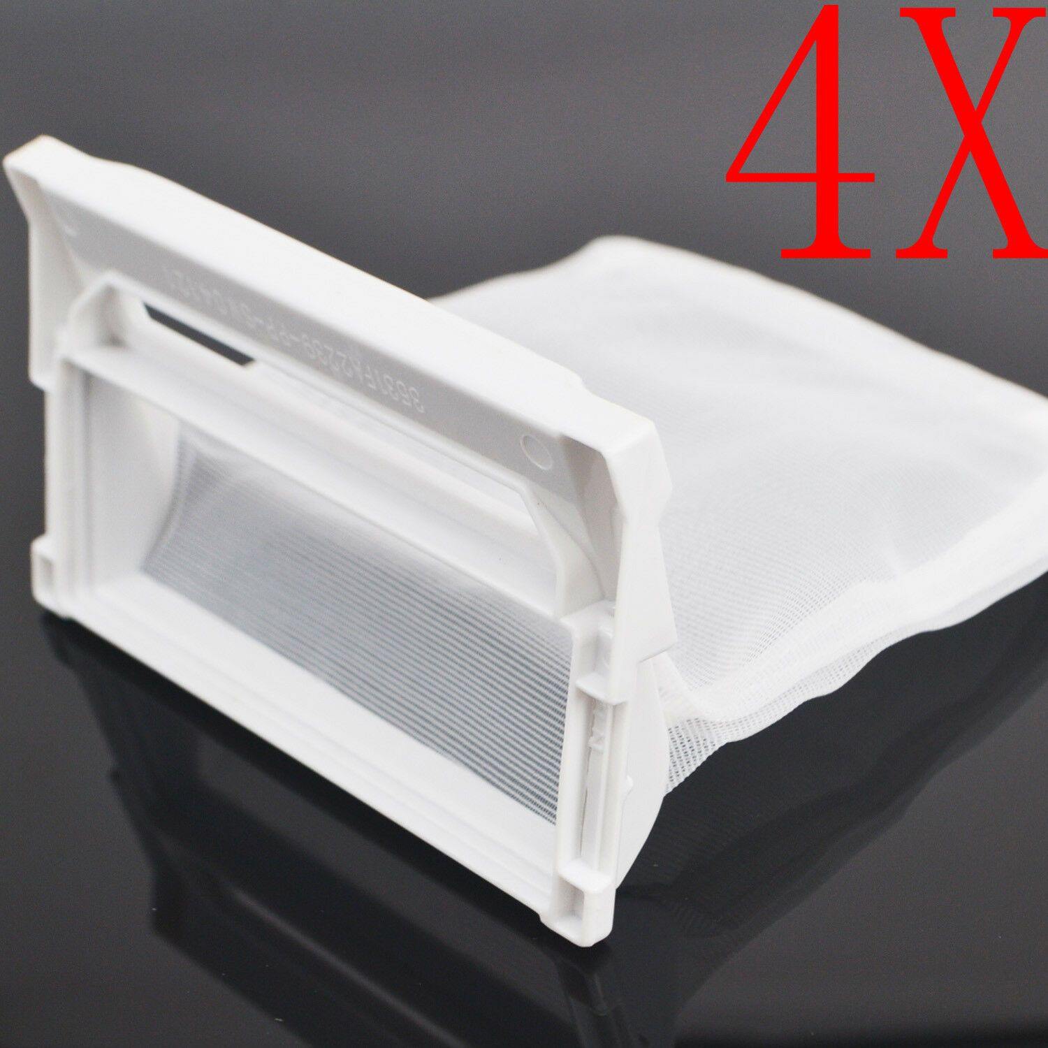 4 X Washing Machine Lint Filter Bag For Haier HWMP50F HWMP55-918 HWMP60-118 Sparesbarn