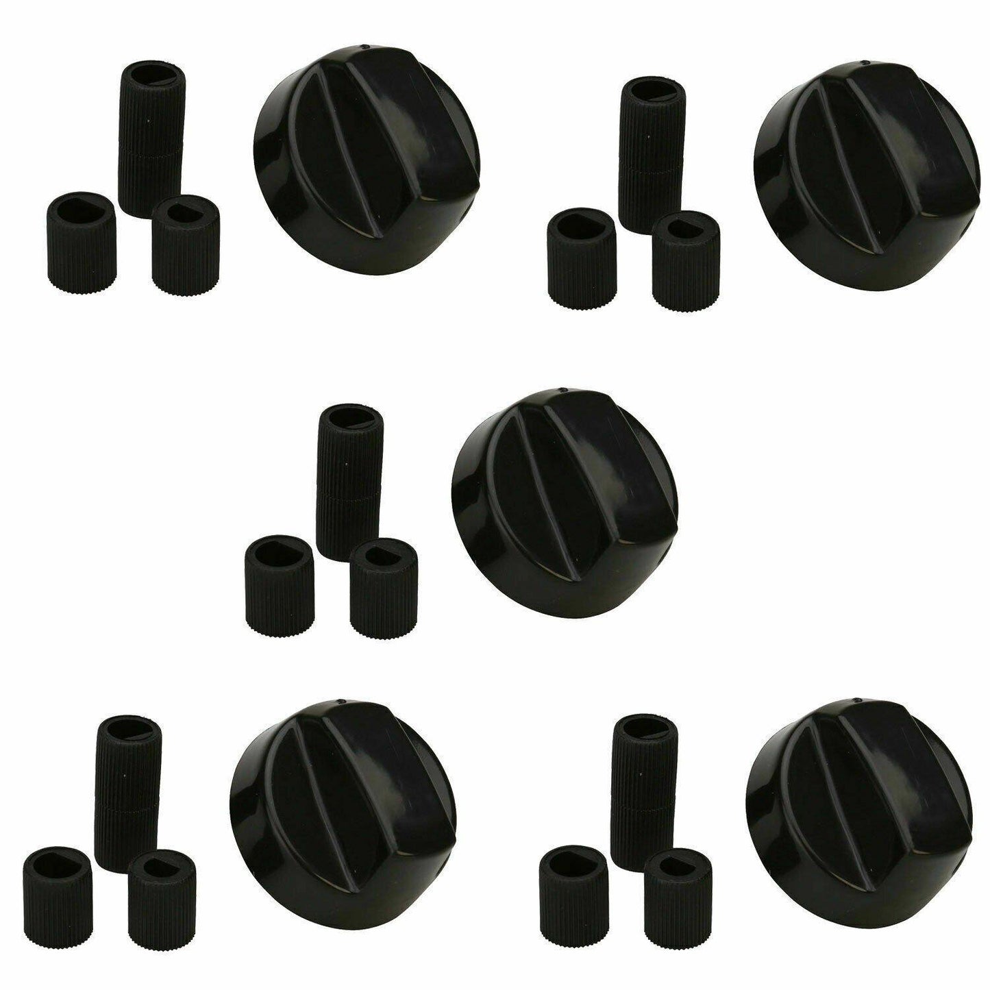 5X Gas Stove Control Knobs For Westinghouse WLE624WA PAK501RS*59 PAK161B*59 Sparesbarn