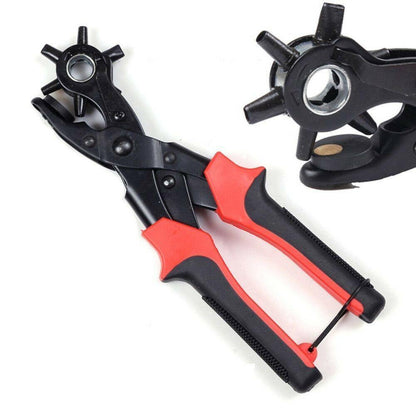 Multi-Size Hole Puncher Punch Plier And 100pcs Eyelets Eye Let Craft Tool AU Sparesbarn