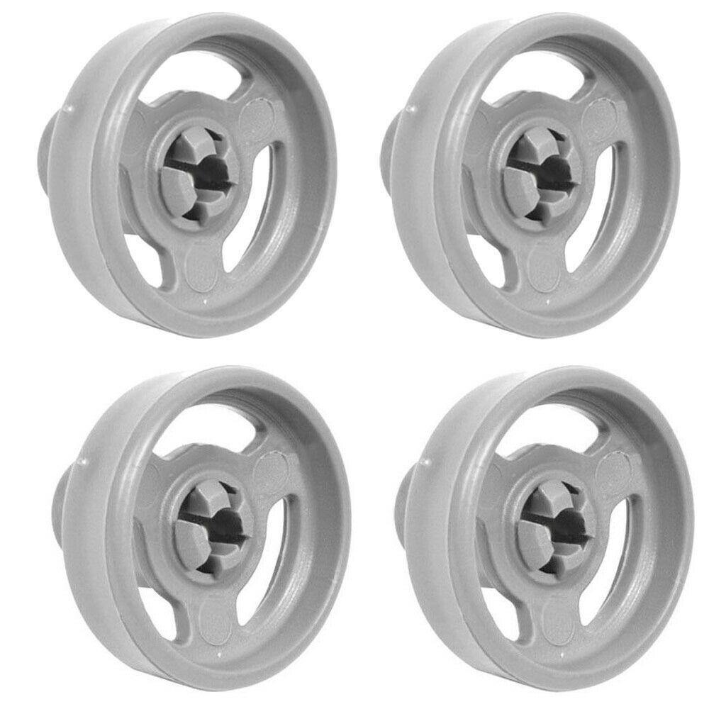 4X Diswasher Lower Bottom Basket Wheel For Delonghi Gray C309 Sparesbarn