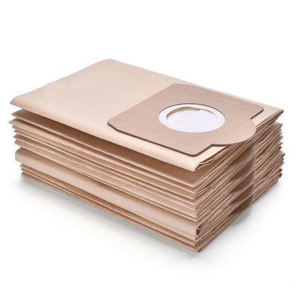 6X Paper Filter Bags For Karcher WD3 WD3.5P Premium MV3 MV3P WD3.300M WD3.330M Sparesbarn