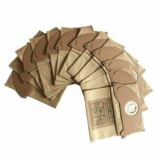 12X Vacuum Cleaner Paper Dust Bags For Karcher A2024pt A2054Me CCC WD2.250 CCC Sparesbarn