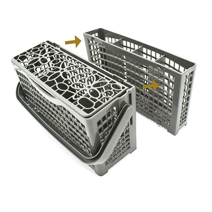 Dishwasher Cutlery Basket Universal Brands 240 x 140 x 120mm Strong Base Sparesbarn