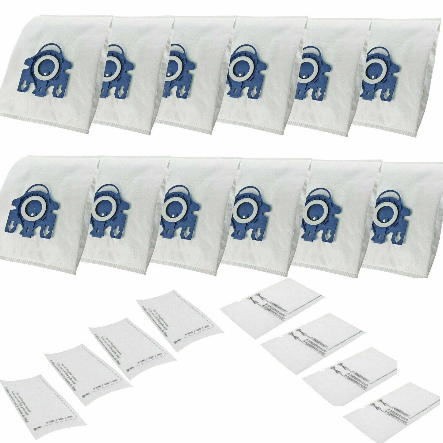 12 Dust Bags & 8 Filters For Miele S5211 S5210 S5220 Vacuum Cleaner Sparesbarn