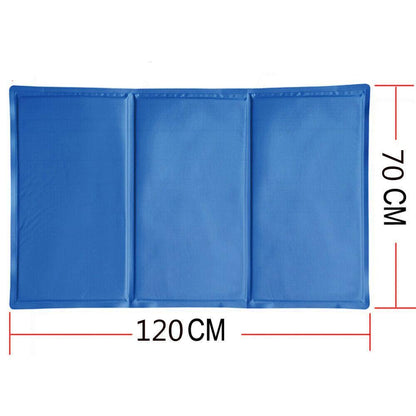 Magic Hot Self Cooling Gel Cool Pad Mat For Hot Weathers Improved Sleep Relief Sparesbarn