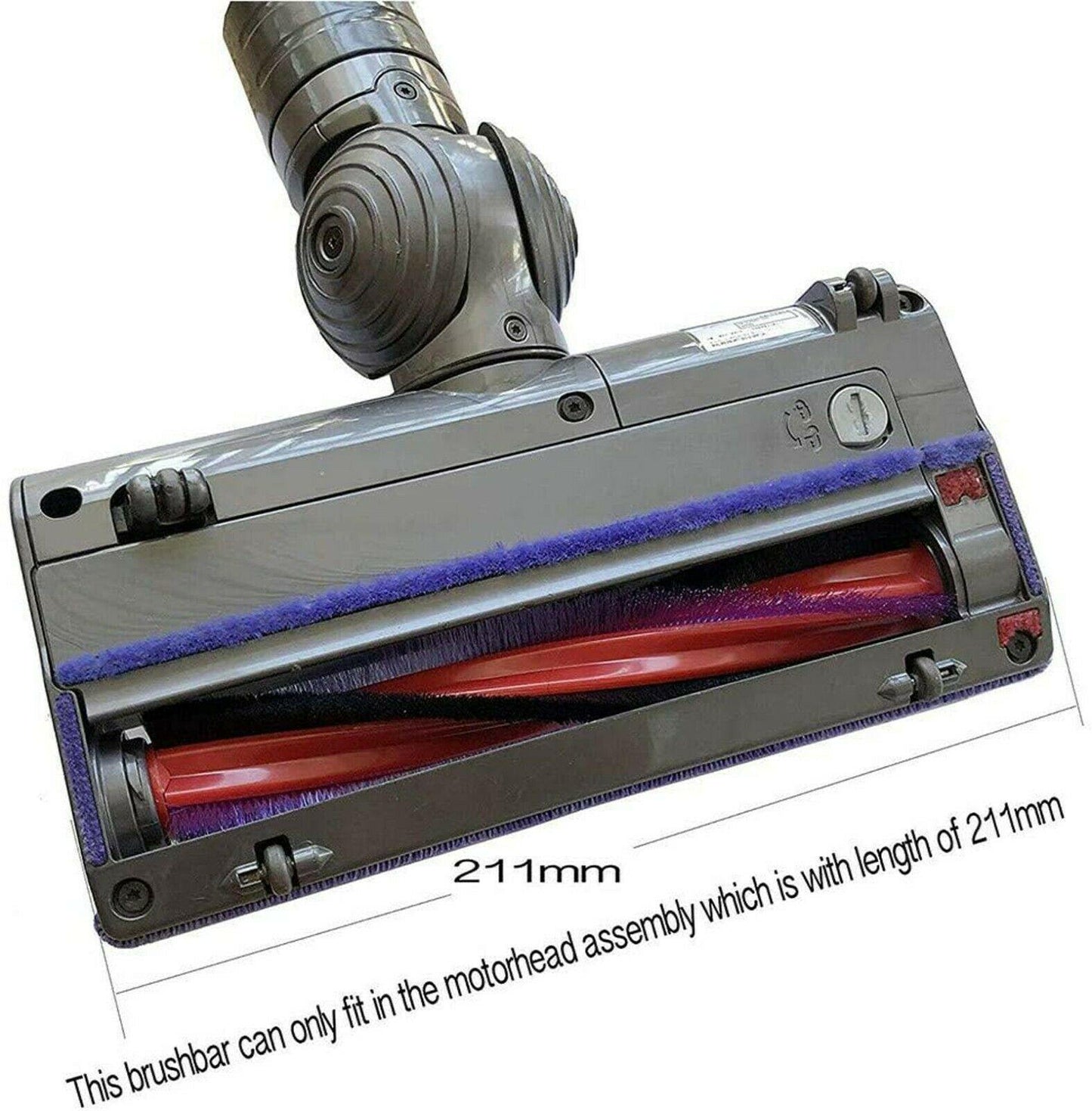 Brush bar Roller 185mm For Dyson V6 SV03 Slim 963830-01 DY-96383001 Agitator Ass Sparesbarn