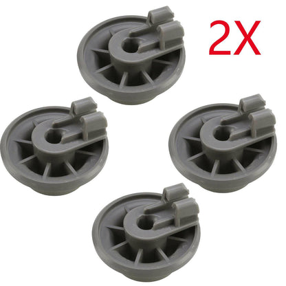 8X Dishwasher Lower Basket Rollers For Bosch SMS46GI02A SMP66MX01A SMS40E08AU Sparesbarn