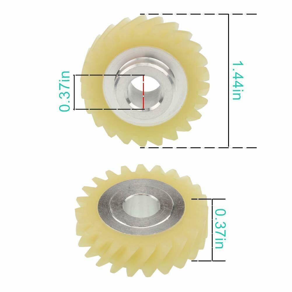 2X Mixer Fiber Worm Gear For KitchenAid Whirlpool AP4295669 PS1491159 W10112253 Sparesbarn