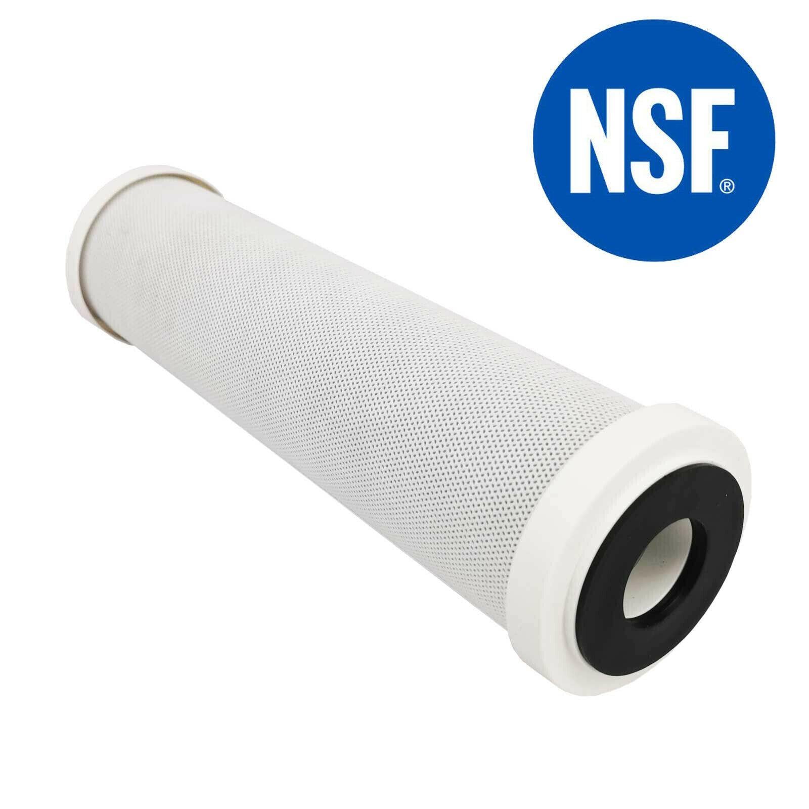 2X 0.5 Micron Carbon Water Filter Cartridges For Residential and Commercial Sparesbarn