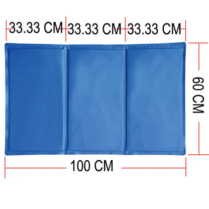 Pet Cooling Summer Mat Self Cooling Dog Cooling Mat Pad Bed Mattress Heat relief Sparesbarn