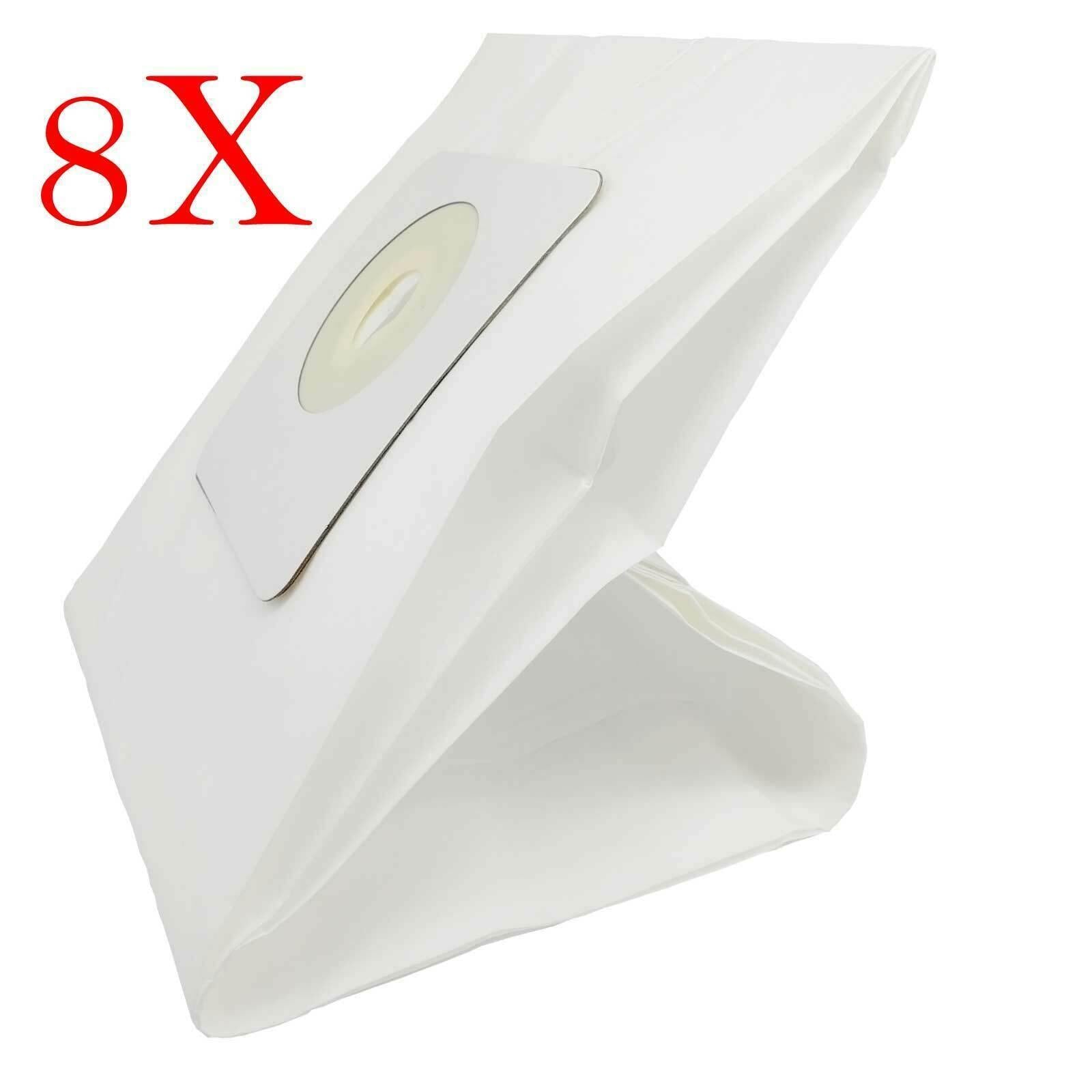 8X Paper Filter Bag For Astrovac AS3000L Hurricane Ducted Vacuum System Cleaner Sparesbarn