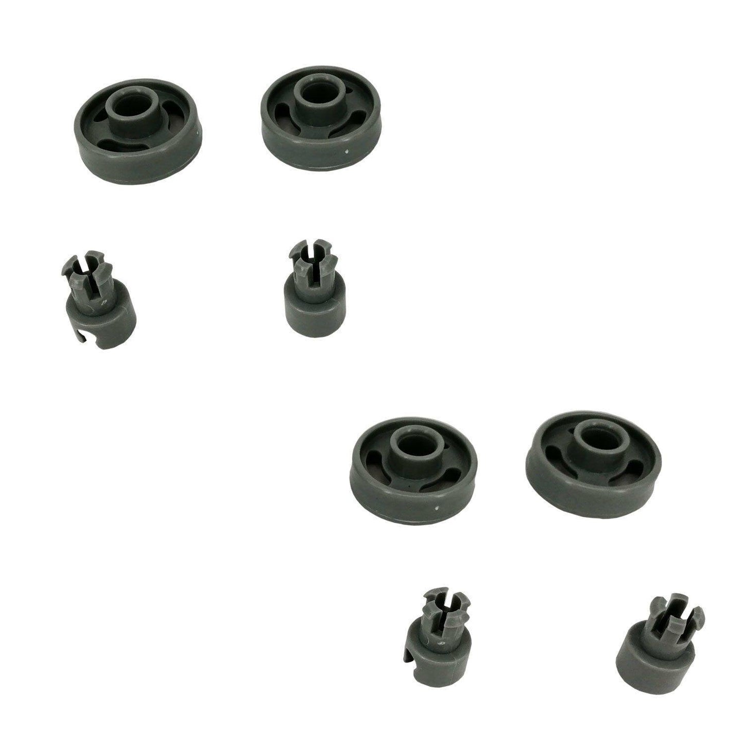 4X Diswasher Lower Bottom Basket Wheel For Delonghi Gray C309 Sparesbarn